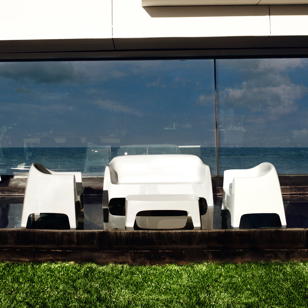 Solid Outdoor Coffee Table