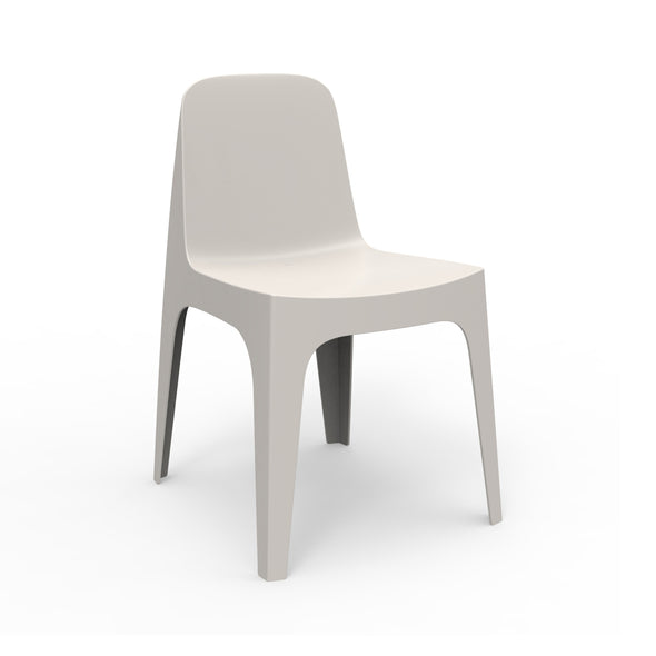 Solid Outdoor Dining Chair (Set of 2)