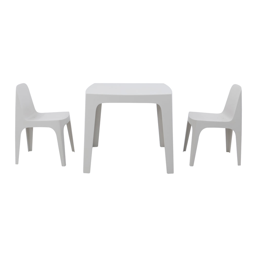 Solid Outdoor Dining Chair (Set of 4)