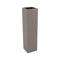 Square Tower Planter  option Taupe