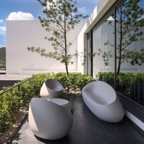 Stone Outdoor Lounge Set