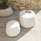 Stone Outdoor Low Stool