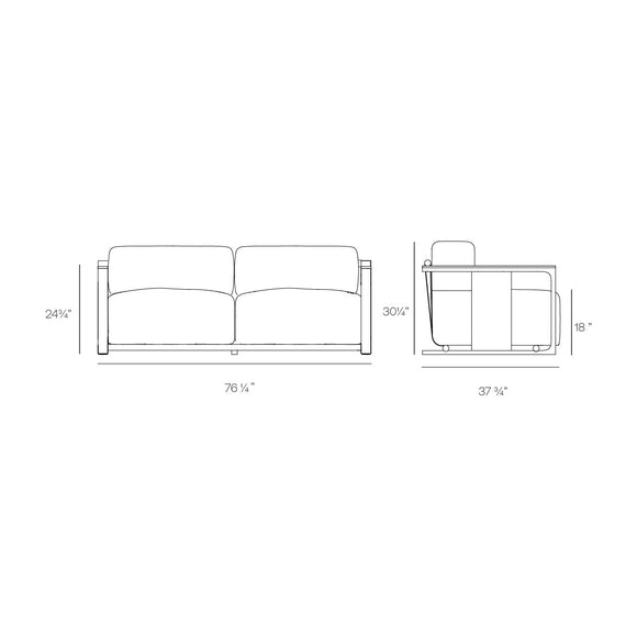Tulum 2-Seater Sofa