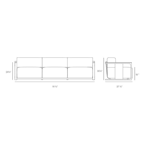 Tulum 3-Seater Sofa