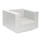 Vela Lounge Chair  option White / Silvertex White 1219