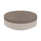 Vela Round Ottoman  option Taupe / Glad Terra 1039