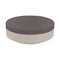 Vela Round Ottoman  option Taupe / Silvertex Taupe 1209