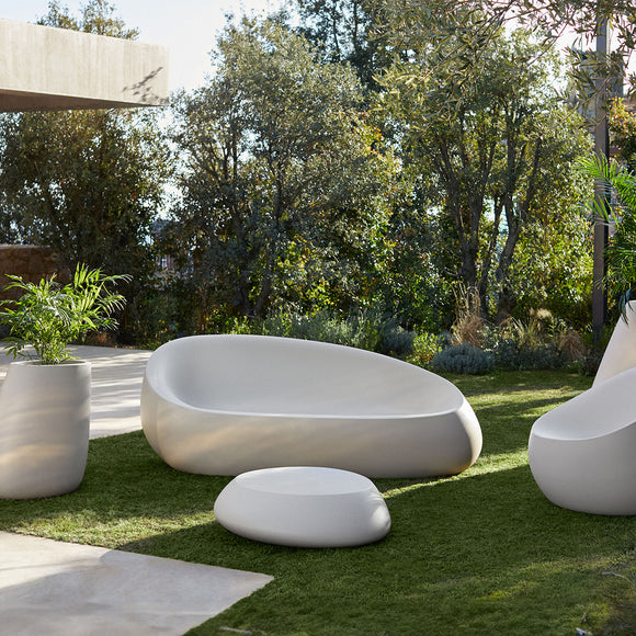 Stone Outdoor Sofa