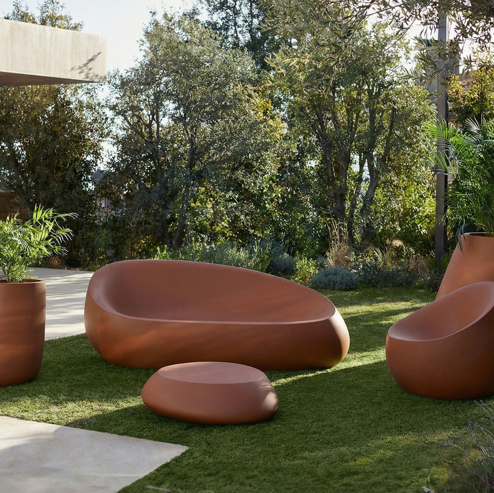 Stone Outdoor Sofa