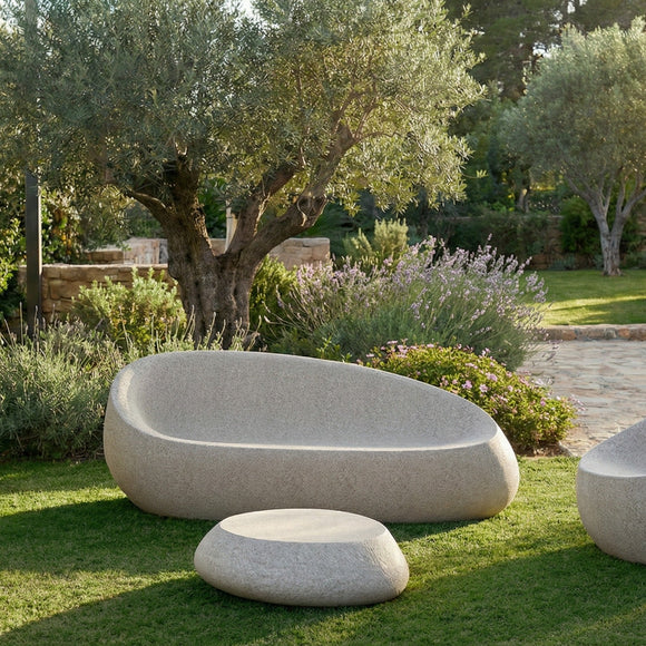 Stone Outdoor Sofa