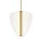 Sean Lavin Nyra Chandelier  option Plated Brass