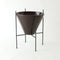 La Gardo Tackett S-4 Planter  option Planter with Satin Black Stand