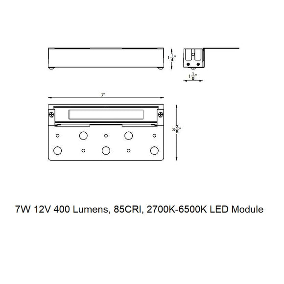 Colorscaping Outdoor 12V LED Step Light