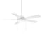 Disc II LED Ceiling Fan  option Matte White