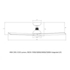 Gage LED Smart Ceiling Fan
