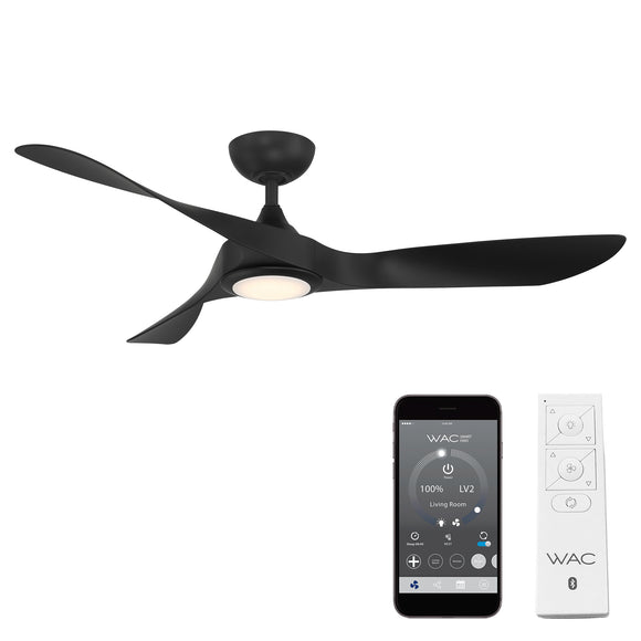 WAC Lighting Swirl Smart Home Outdoor LED Ceiling Fan - 2Modern