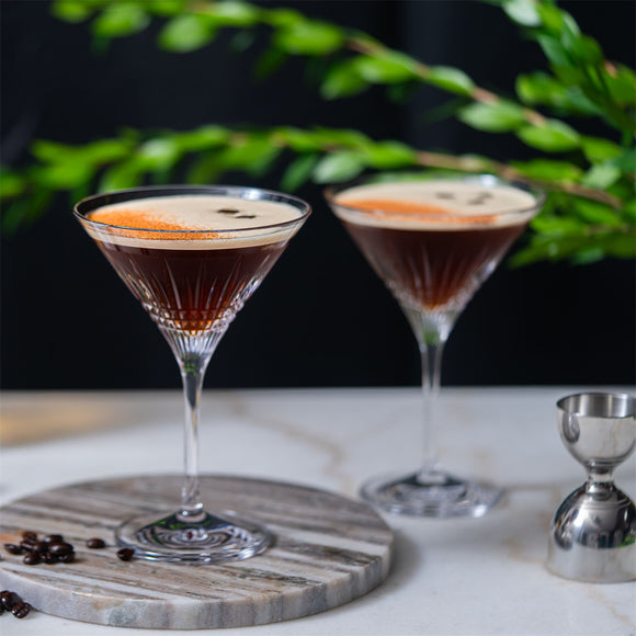 Lismore Diamond Martini Glasses (Set of 2)