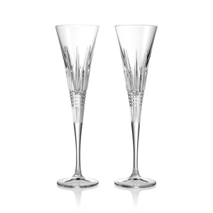 Lismore Diamond Toasting Flute (Set of 2)
