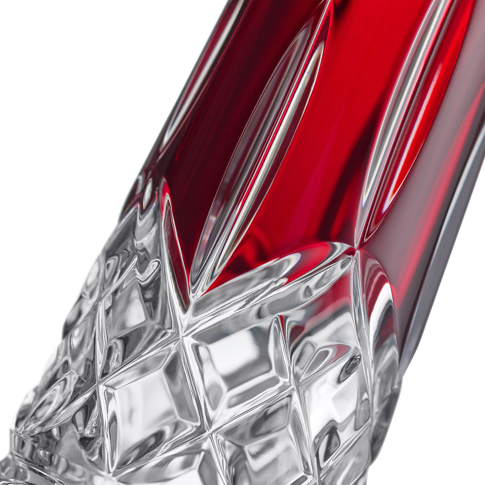 Lismore Red Bud Vase