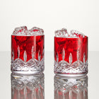 Lismore Red Straight Tumbler (Set of 2)