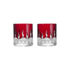 Lismore Red Straight Tumbler (Set of 2)