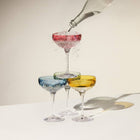 Mixology Color Mixed Coupe (Set of 4)