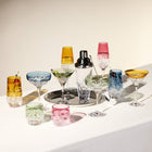 Mixology Color Mixed Flute (Set of 4)