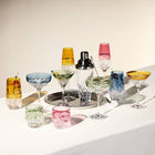 Mixology Color Mixed Highball Glass (Set of 4)