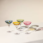 Mixology Color Mixed Martini Glass (Set of 4)
