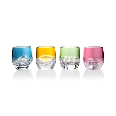Mixology Color Mixed Tumbler (Set of 4)