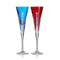 US250 Flute (Set of 2)  option Red and Blue