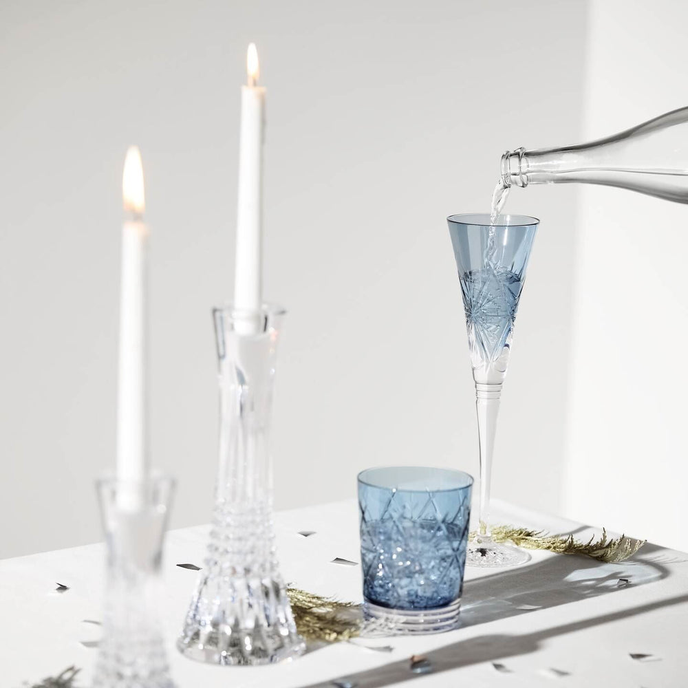 Winter Wonders Snowflakes Double Old Fashioned Glass