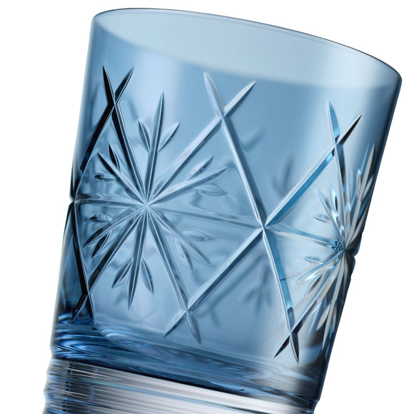 Winter Wonders Snowflakes Double Old Fashioned Glass