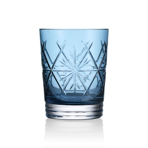 Winter Wonders Snowflakes Double Old Fashioned Glass