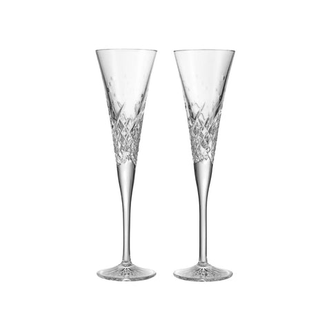 Wished Happy Celebrations Toasting Flute (Set of 2)