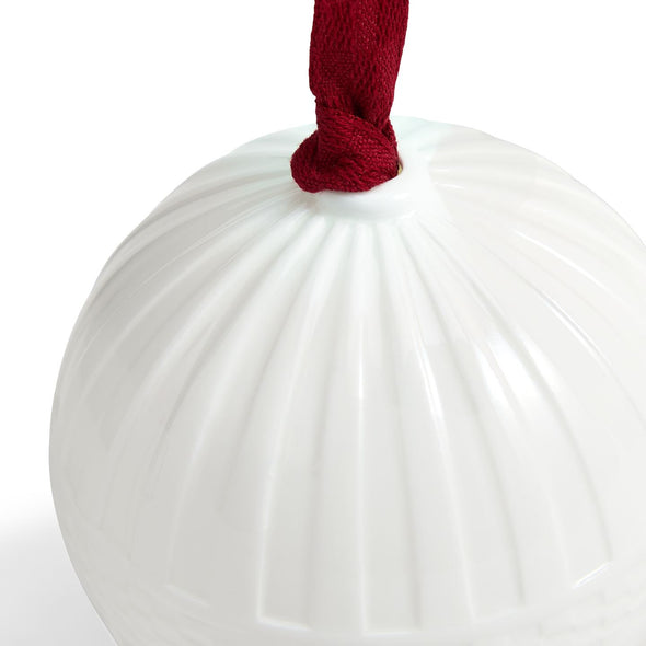 Festive Fluted Ornament