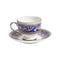 Florentine Teacup and Saucer  option Marine