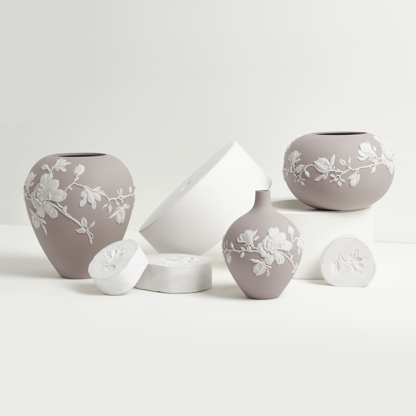 Wedgwood Magnolia Blossom Rose Bowl - 2Modern