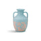 Portland Small Vase  option Turquoise / Pink