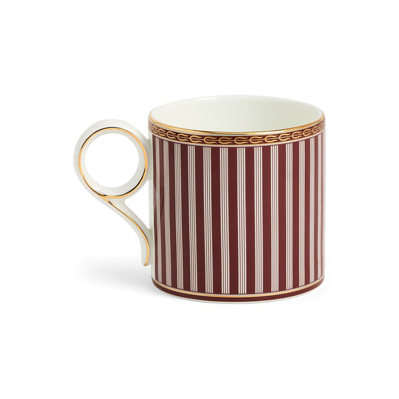Red Splendour Striped Mug