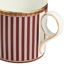 Red Splendour Striped Mug