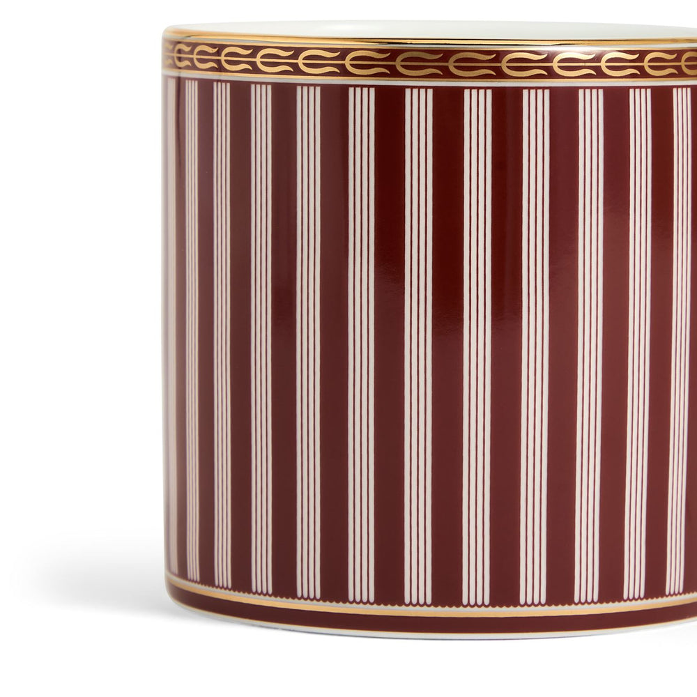 Red Splendour Striped Mug