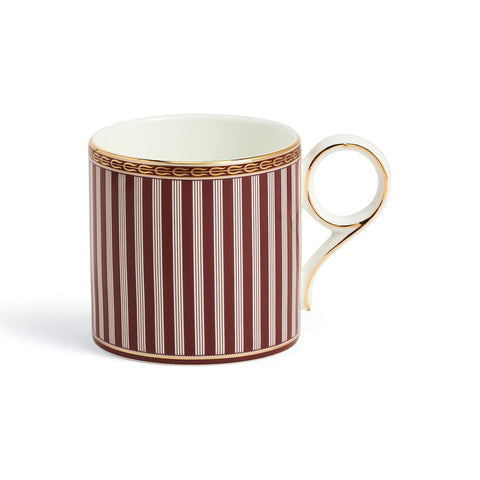 Red Splendour Striped Mug