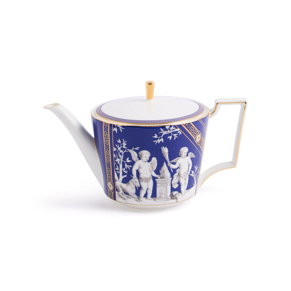 Renaissance Teapot and Teacup Saucer (Set of 2)