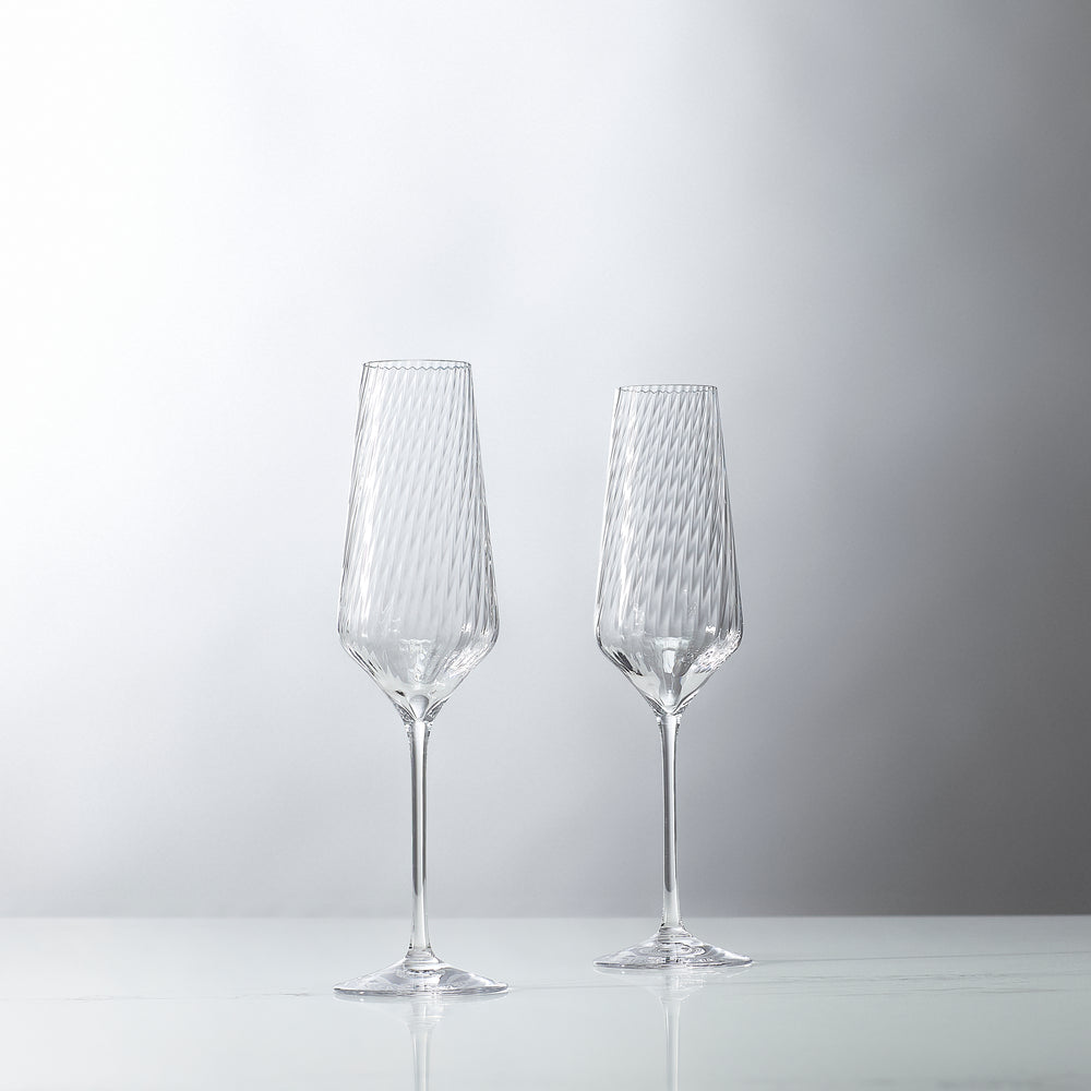 Vera Wang Swirl Flute (Set of 2)