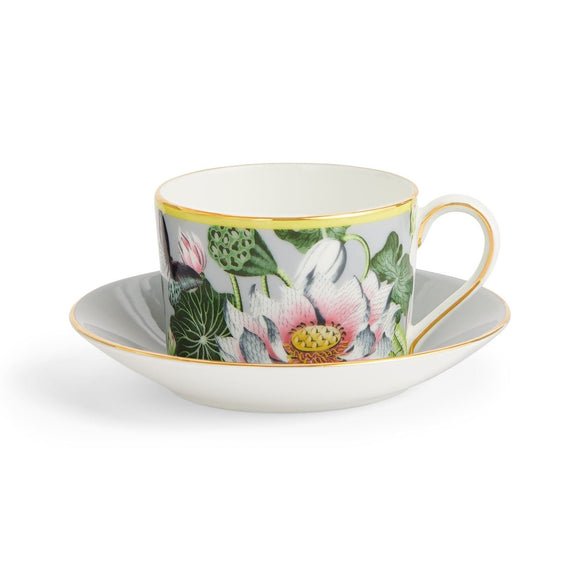 teacup lily flower Wedgwood Wonderlust Teacup & Saucer