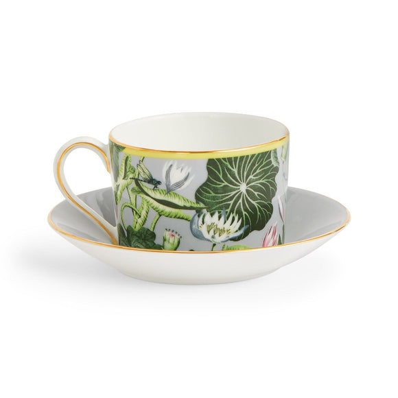 Waterlily Teacup & Saucer