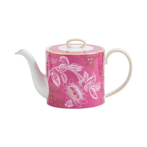 Wonderlust Pink Tonquin Teapot