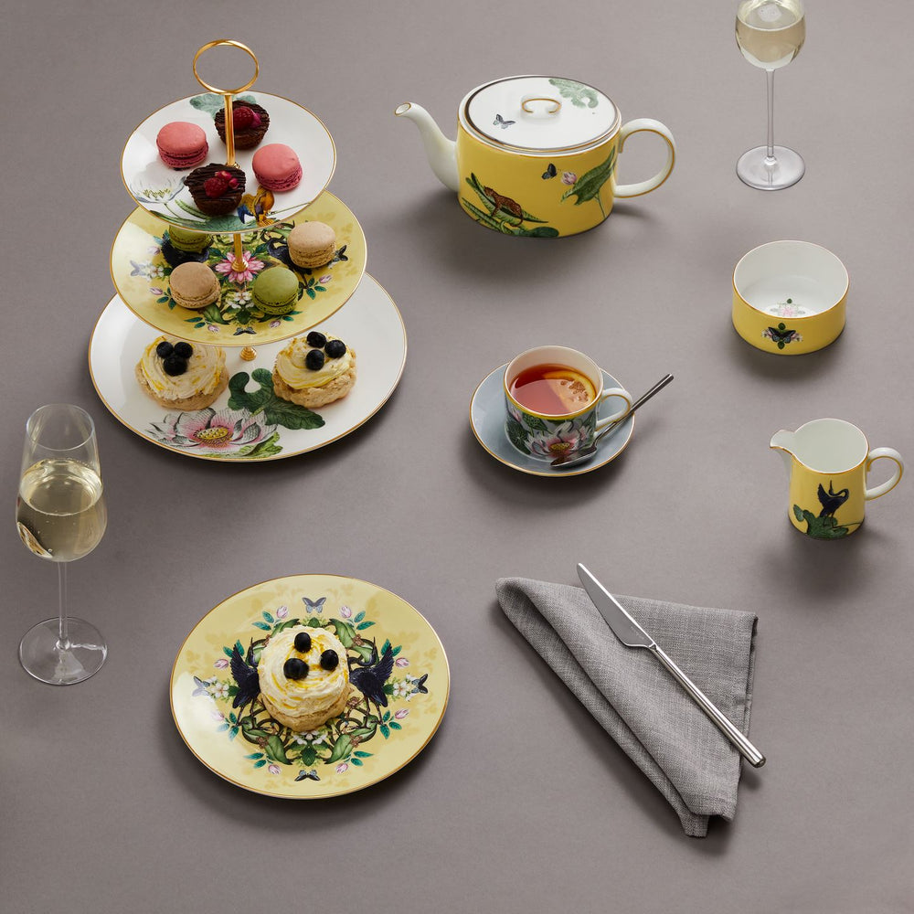 Wonderlust Waterlily 3-Tier Cake Stand
