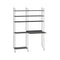 Workspace Shelving Unit  option Dark Grey / Black